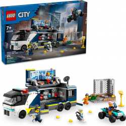 Klocki LEGO 60418 Policyjna ciężarówka z laboratorium CITY